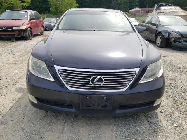 JTHGL46F075012668 - 2007 LEXUS LS 460L BLACK photo 5