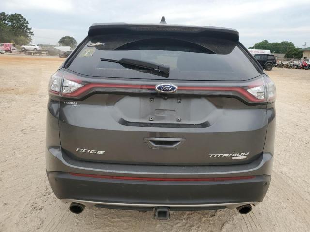 2FMPK3K97JBC18549 - 2018 FORD EDGE TITANIUM GRAY photo 6