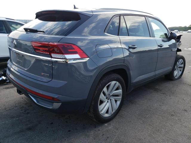 1V2HE2CA1NC229196 - 2022 VOLKSWAGEN ATLAS CROS SE Серый фото 3