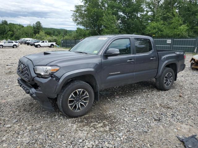 3TYCZ5AN6NT069570 - 2022 TOYOTA TACOMA DOUBLE CAB GRAY photo 1