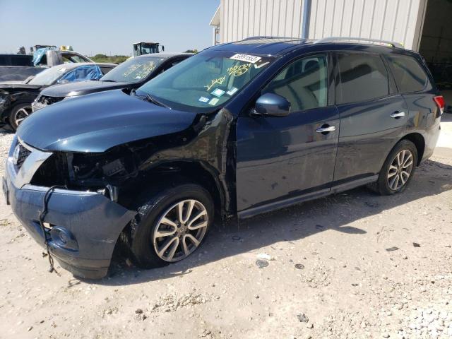 5N1AR2MNXDC626960 - 2013 NISSAN PATHFINDER S BLACK photo 1