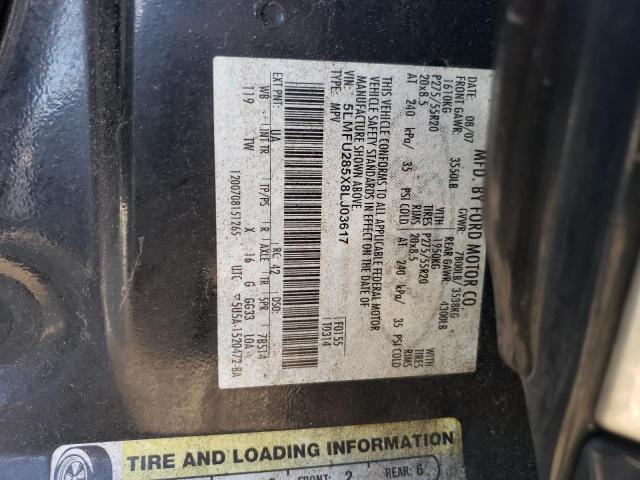 5LMFU285X8LJ03617 - 2008 LINCOLN NAVIGATOR 黑色 照片 13