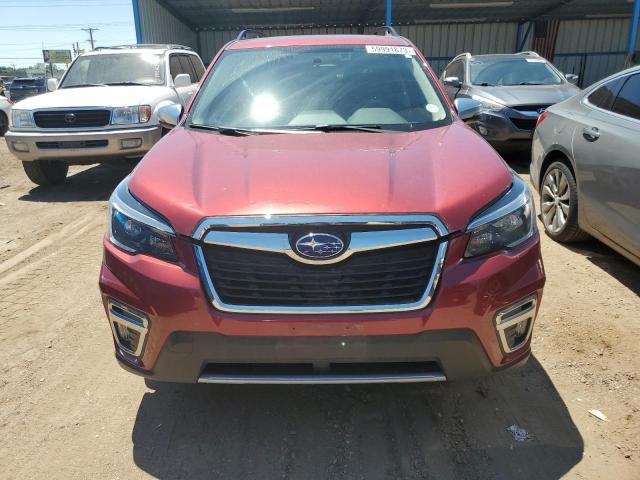 JF2SKAXCXMH437506 - 2021 SUBARU FORESTER TOURING 红色 照片 5