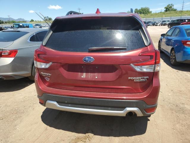 JF2SKAXCXMH437506 - 2021 SUBARU FORESTER TOURING 红色 照片 6