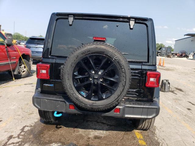 1C4JJXP67NW270870 - 2022 JEEP WRANGLER U SAHARA 4XE BLACK photo 6