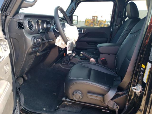 1C4JJXP67NW270870 - 2022 JEEP WRANGLER U SAHARA 4XE BLACK photo 7