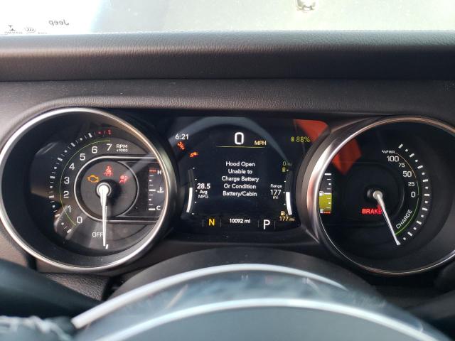 1C4JJXP67NW270870 - 2022 JEEP WRANGLER U SAHARA 4XE BLACK photo 9