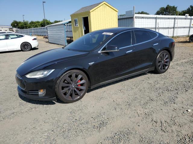 5YJSA1E43FF117363 - 2015 TESLA MODEL S 黑色 照片 1