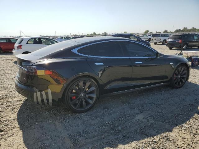 5YJSA1E43FF117363 - 2015 TESLA MODEL S 黑色 照片 3