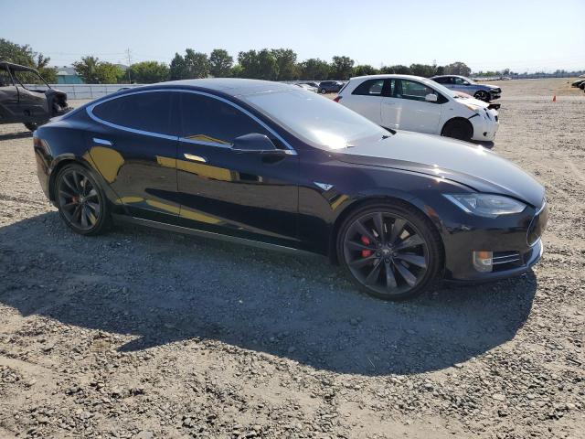 5YJSA1E43FF117363 - 2015 TESLA MODEL S 黑色 照片 4