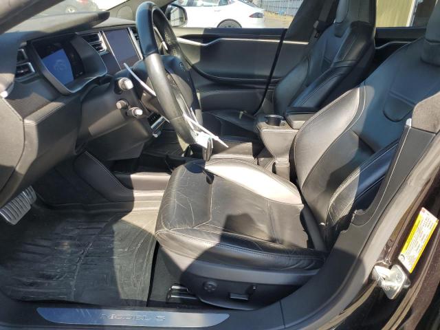 5YJSA1E43FF117363 - 2015 TESLA MODEL S 黑色 照片 7