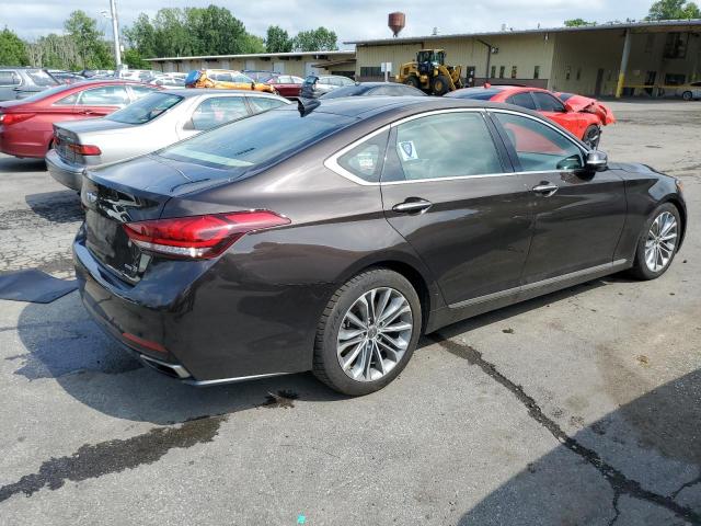 KMHGN4JE8GU132696 - 2016 HYUNDAI GENESIS 3.8L BROWN photo 3