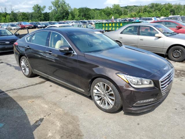 KMHGN4JE8GU132696 - 2016 HYUNDAI GENESIS 3.8L BROWN photo 4