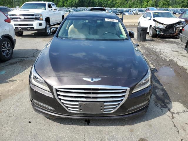 KMHGN4JE8GU132696 - 2016 HYUNDAI GENESIS 3.8L BROWN photo 5