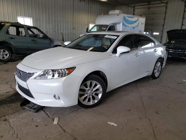 JTHBW1GG0D2013940 - 2013 LEXUS ES 300H WHITE photo 1