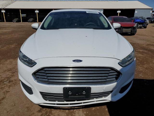 3FA6P0UU8FR161066 - 2015 FORD FUSION S HYBRID WHITE photo 5