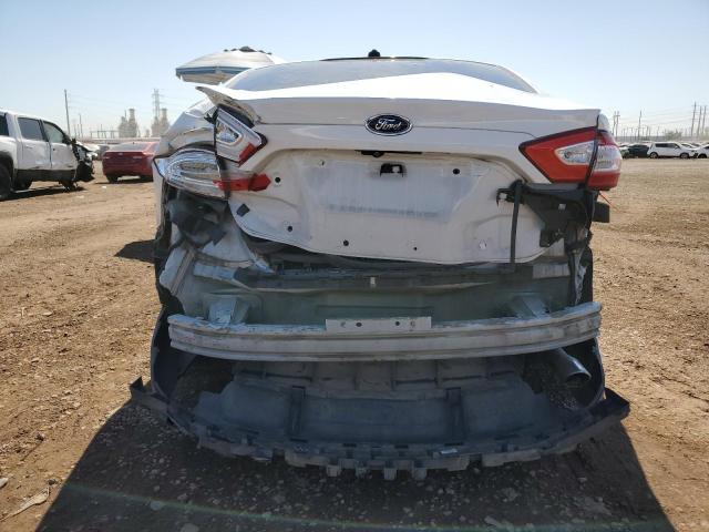 3FA6P0UU8FR161066 - 2015 FORD FUSION S HYBRID WHITE photo 6