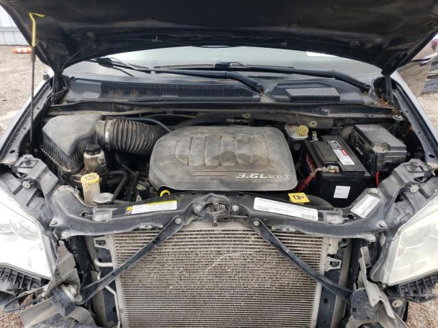 2A4RR8DG2BR676231 - 2011 CHRYSLER TOWN & COU TOURING L BLACK photo 12