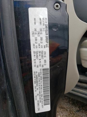 2A4RR8DG2BR676231 - 2011 CHRYSLER TOWN & COU TOURING L BLACK photo 14