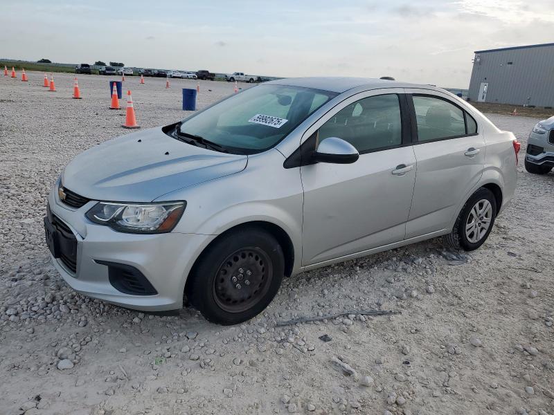 1G1JB5SH1H4177930 - 2017 CHEVROLET SONIC LS SILVER photo 1