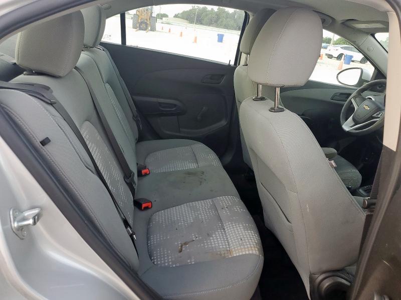 1G1JB5SH1H4177930 - 2017 CHEVROLET SONIC LS SILVER photo 10