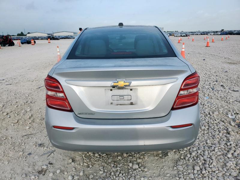 1G1JB5SH1H4177930 - 2017 CHEVROLET SONIC LS SILVER photo 6