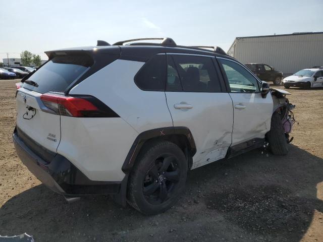 2T3RWRFV1KW006126 - 2019 TOYOTA RAV4 XLE 白色 照片 3