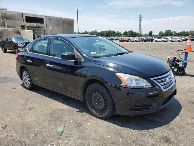 3N1AB7AP1EL611560 - 2014 NISSAN SENTRA S BLACK photo 4