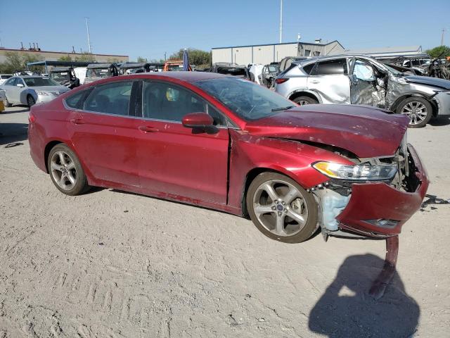 3FA6P0G79GR281563 - 2016 FORD FUSION S BURGUNDY photo 4