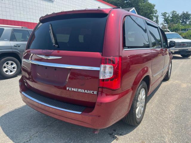 2C4RC1BGXER209239 - 2014 CHRYSLER TOWN & COU TOURING 红色 照片 4