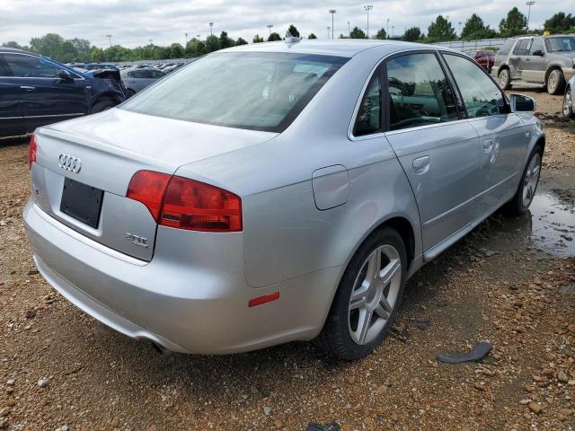 WAUDF78E48A014785 - 2008 AUDI A4 2.0T QUATTRO SILVER photo 3