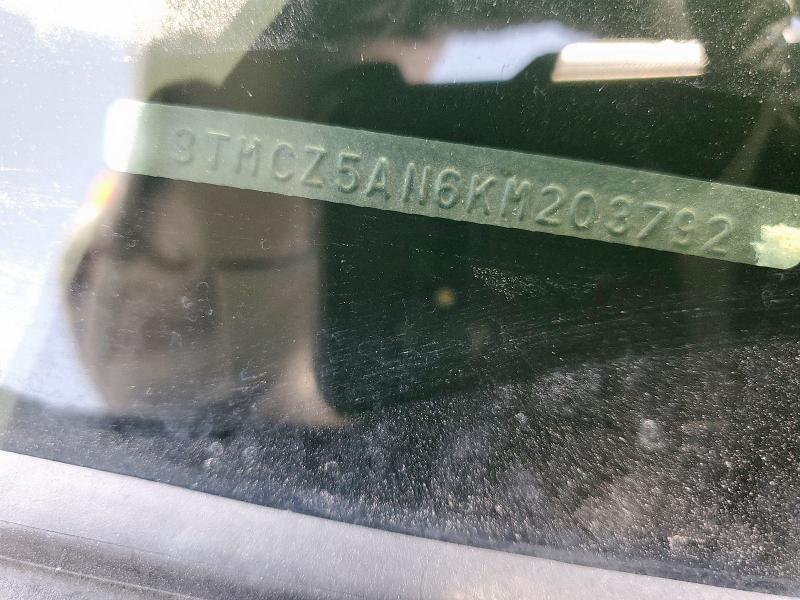 3TMCZ5AN6KM203792 - 2019 TOYOTA TACOMA DOUBLE CAB Сұр фото 12