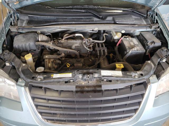 2A8HR44H98R700626 - 2008 CHRYSLER TOWN & COU LX BLUE photo 12