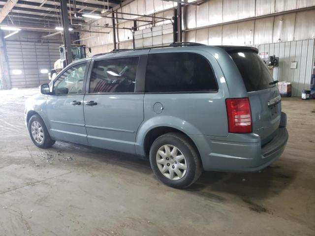 2A8HR44H98R700626 - 2008 CHRYSLER TOWN & COU LX BLUE photo 2