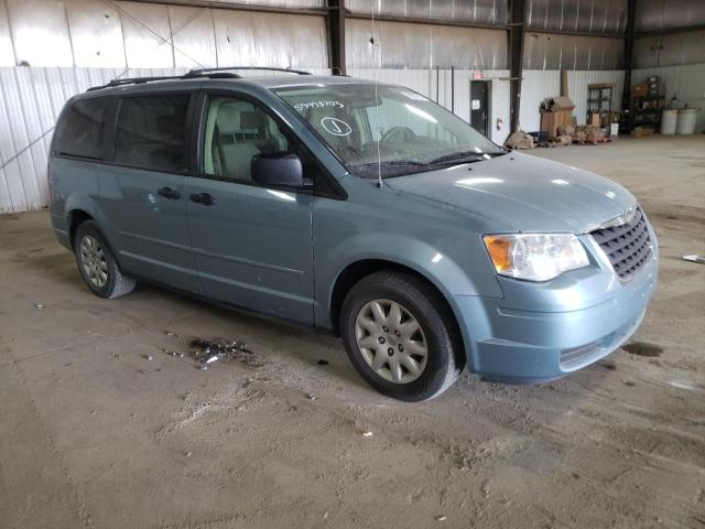 2A8HR44H98R700626 - 2008 CHRYSLER TOWN & COU LX BLUE photo 4