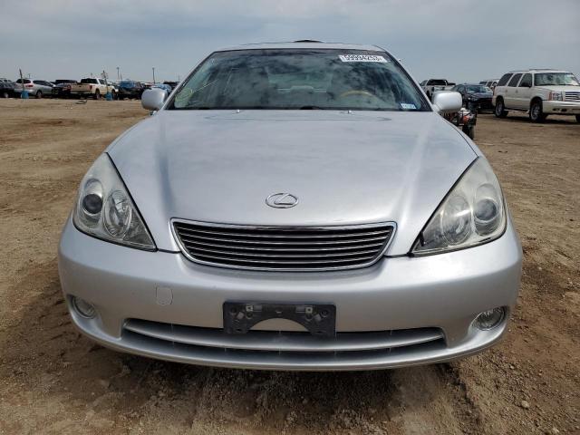 JTHBA30G555071319 - 2005 LEXUS ES 330 SILVER photo 5