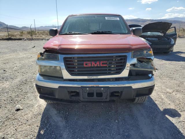 1GTDT138168138043 - 2006 GMC CANYON RED photo 5