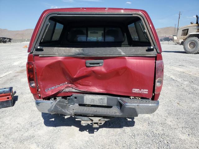 1GTDT138168138043 - 2006 GMC CANYON RED photo 6