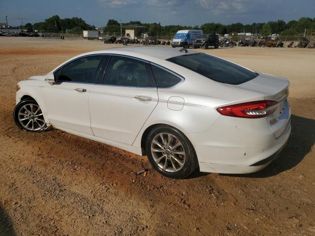 3FA6P0HDXHR339704 - 2017 FORD FUSION SE WHITE photo 2