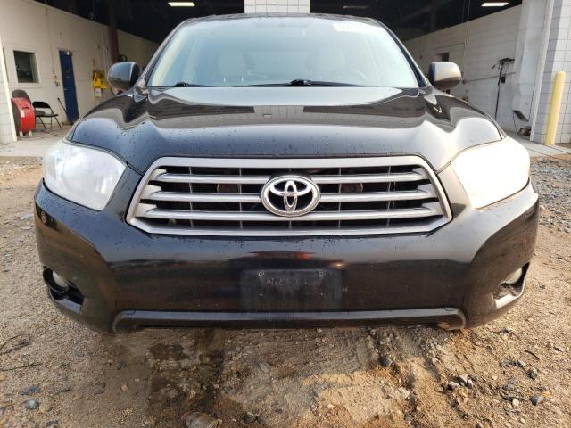 5TDJK3EH0AS038504 - 2010 TOYOTA HIGHLANDER SE BLACK photo 5