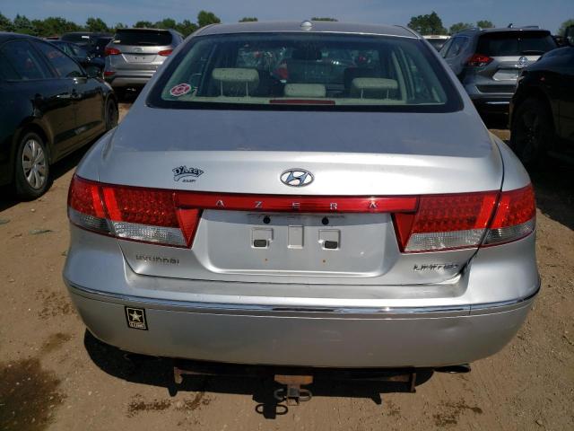 KMHFC46F18A291999 - 2008 HYUNDAI AZERA SE SILVER photo 6