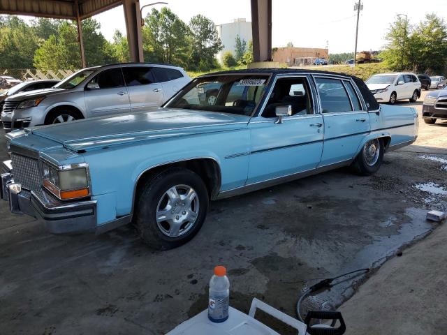 1G6DW51Y1JR753294 - 1988 CADILLAC BROUGHAM BLUE photo 1