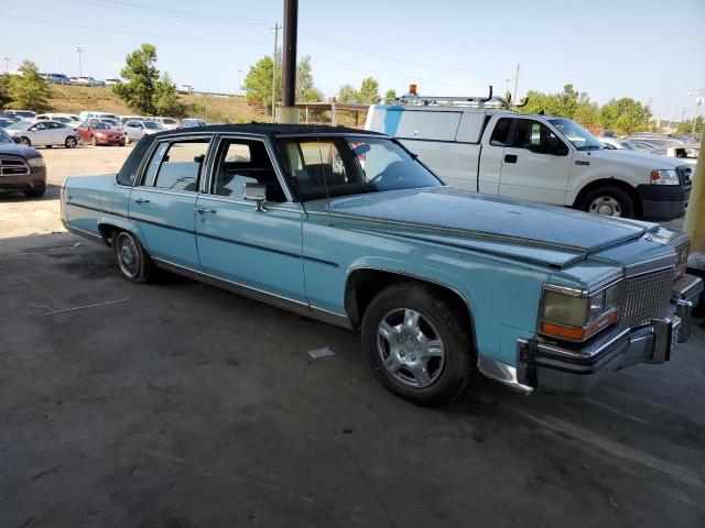 1G6DW51Y1JR753294 - 1988 CADILLAC BROUGHAM BLUE photo 4