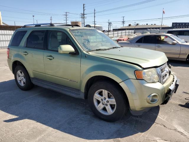 1FMCU49H98KA81657 - 2008 FORD ESCAPE HEV GREEN photo 4