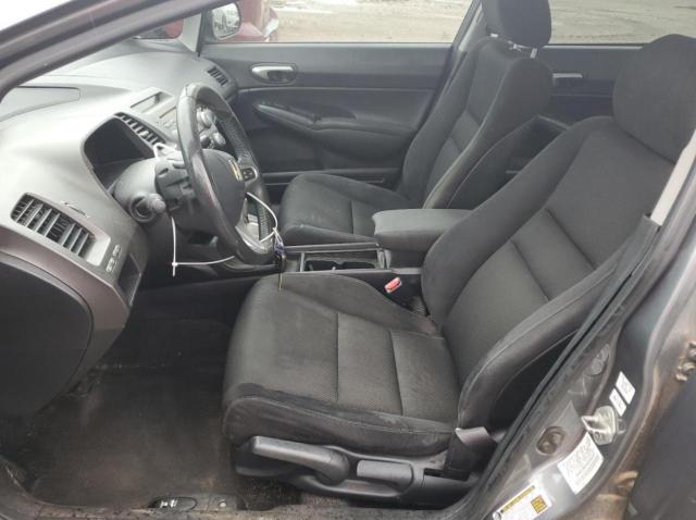 2HGFA1F61AH313257 - 2010 HONDA CIVIC LX-S Մոխրագույն լուսանկար 7