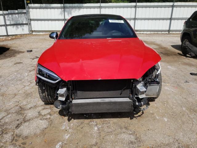 WAUC4CF53JA117022 - 2018 AUDI S5 PRESTIGE RED photo 5