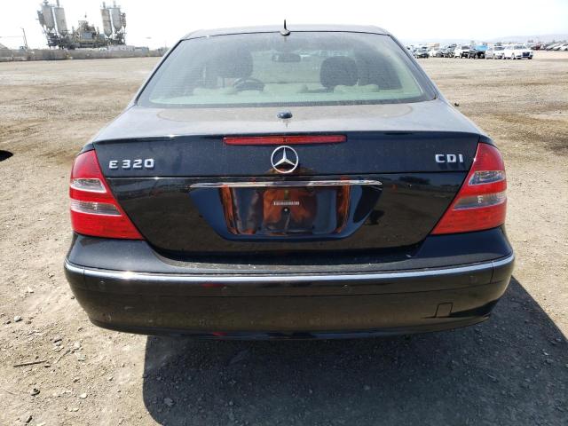 WDBUF26J16A929112 - 2006 MERCEDES-BENZ E 320 CDI BLACK photo 6