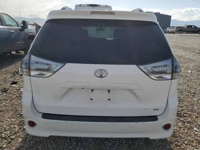 5TDXK3DC7FS660699 - 2015 TOYOTA SIENNA SPORT WHITE photo 6