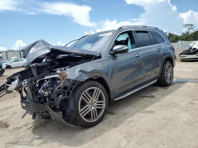 4JGFF5KE4NA644242 - 2022 MERCEDES-BENZ GLS 450 4MATIC SILVER photo 1