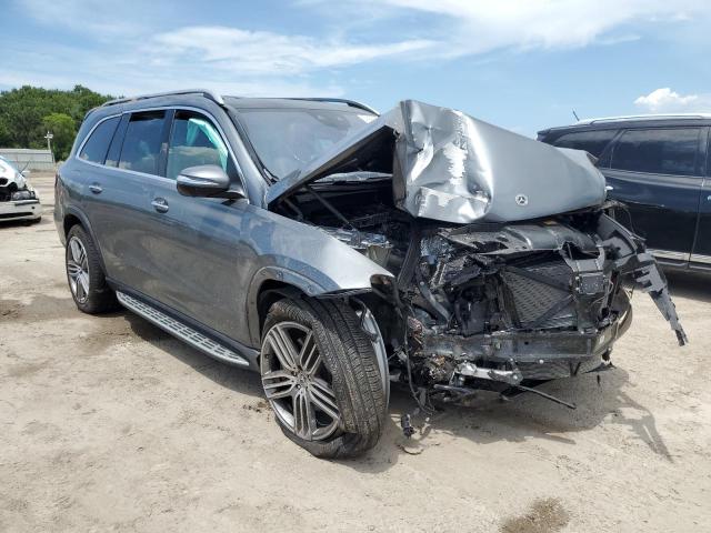 4JGFF5KE4NA644242 - 2022 MERCEDES-BENZ GLS 450 4MATIC SILVER photo 4